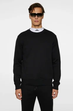 Sweaters|Active<J.Lindeberg Alpha Crew Neck Black