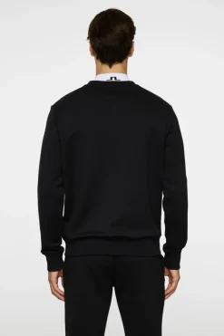 Sweaters|Active<J.Lindeberg Alpha Crew Neck Black