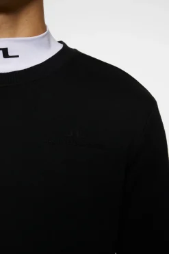 Sweaters|Active<J.Lindeberg Alpha Crew Neck Black