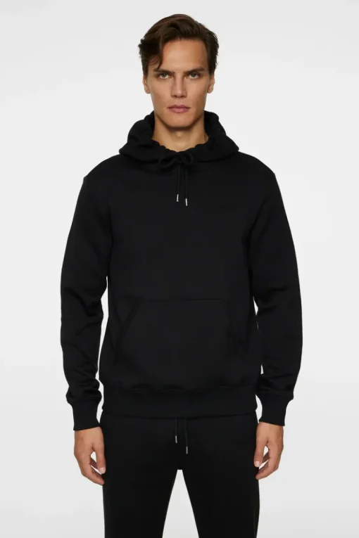 Hoodies|Active<J.Lindeberg Alpha Hood Black