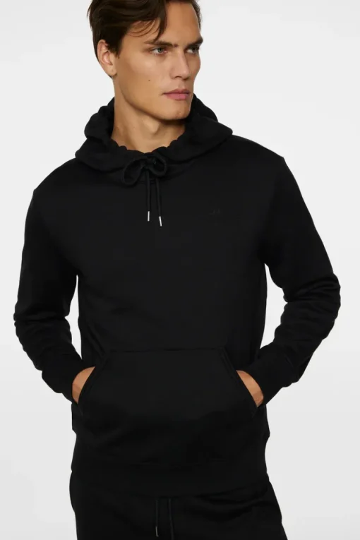Hoodies|Active<J.Lindeberg Alpha Hood Black