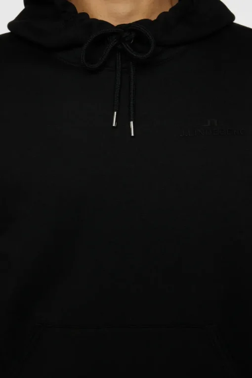 Hoodies|Active<J.Lindeberg Alpha Hood Black