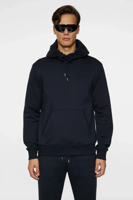 Hoodies|Active<J.Lindeberg Alpha Hood JLNavy