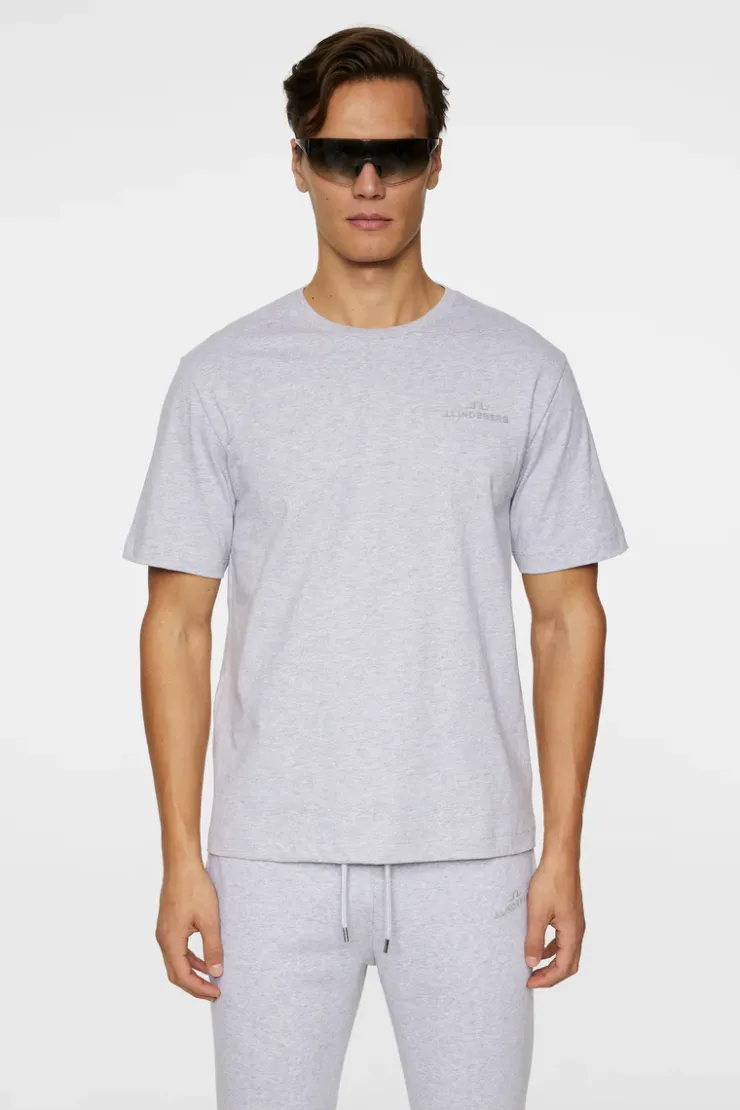 T-shirts|Active<J.Lindeberg Alpha T-shirt LightGreyMelange