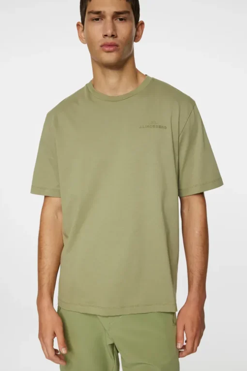 T-shirts|Active<J.Lindeberg Alpha T-shirt OilGreen