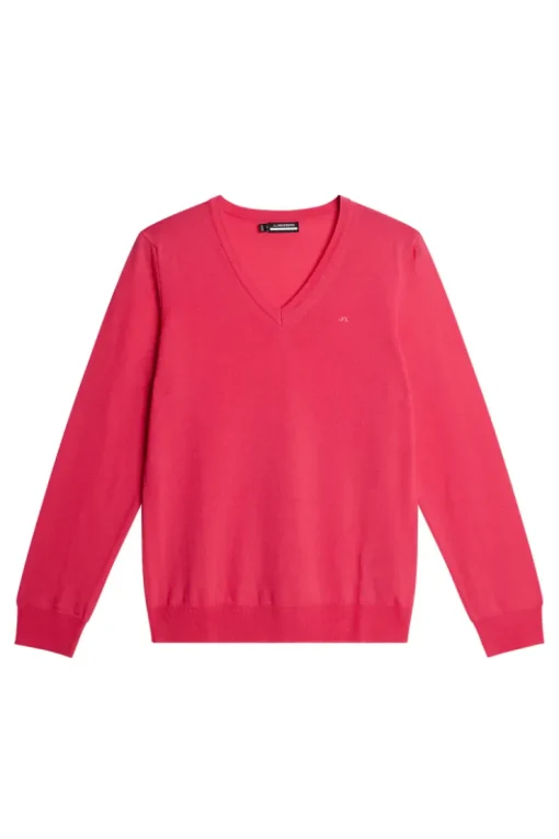 Golf|Knitwear<J.Lindeberg Amaya Knitted Sweater Azalea
