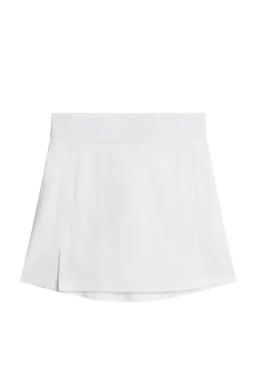 Golf|Skirts<J.Lindeberg Amelie Mid Golf Skirt White