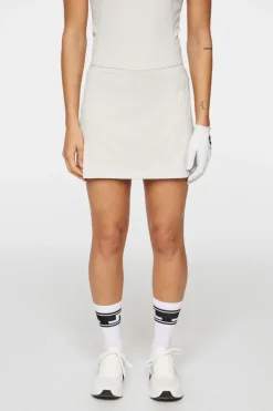 Golf|Skirts<J.Lindeberg Amelie Mid Skirt Moonbeam