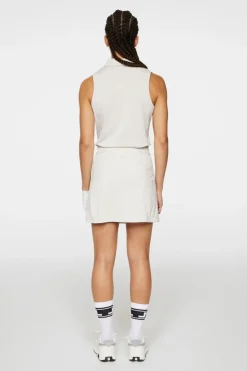 Golf|Skirts<J.Lindeberg Amelie Mid Skirt Moonbeam