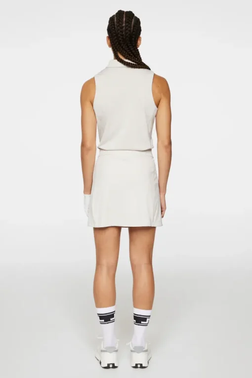 Golf|Skirts<J.Lindeberg Amelie Mid Skirt Moonbeam