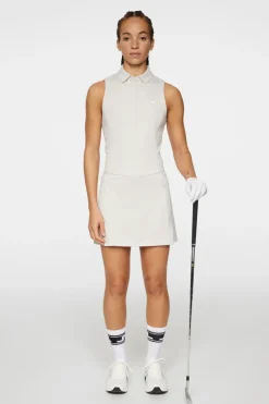 Golf|Skirts<J.Lindeberg Amelie Mid Skirt Moonbeam