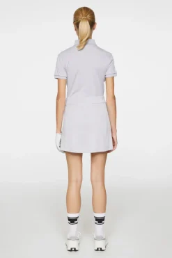 Golf|Skirts<J.Lindeberg Amelie Mid Skirt LightGreyMelange