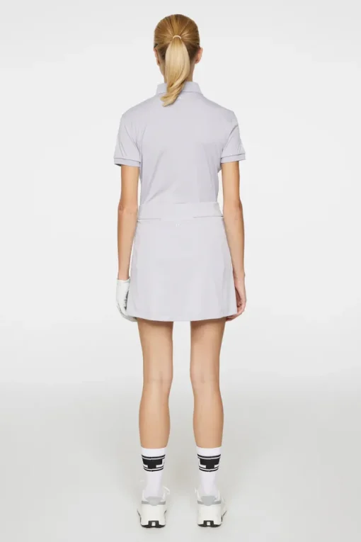 Golf|Skirts<J.Lindeberg Amelie Mid Skirt LightGreyMelange