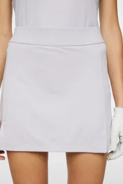 Golf|Skirts<J.Lindeberg Amelie Mid Skirt LightGreyMelange
