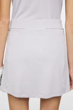 Golf|Skirts<J.Lindeberg Amelie Mid Skirt LightGreyMelange