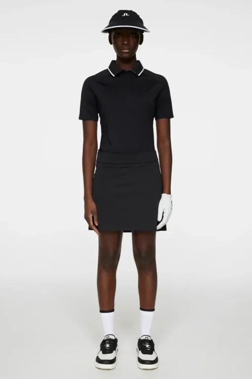 Golf|Skirts<J.Lindeberg Amelie Mid Skirt Black