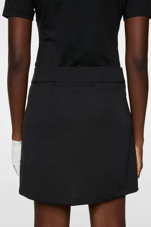 Golf|Skirts<J.Lindeberg Amelie Mid Skirt Black