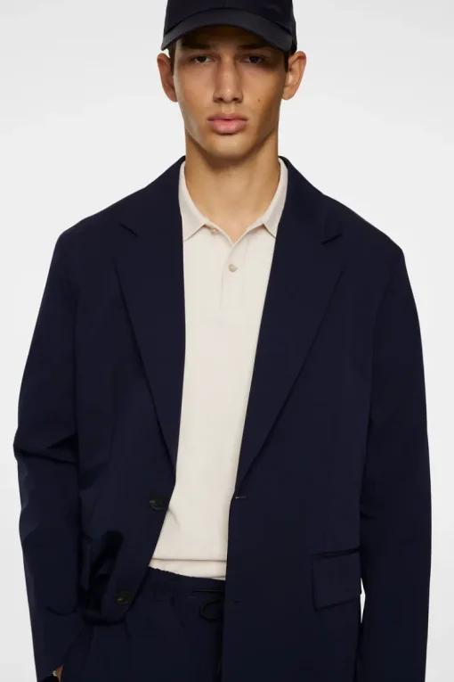 Suits & Tailoring|Blazers<J.Lindeberg Andre U Tech Bi Stretch Blazer JLNavy