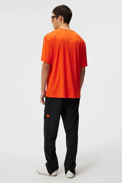 Base & Mid Layers|Outdoor<J.Lindeberg Andreas T-shirt TangerineTango