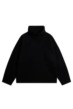 Après Ski<J.Lindeberg Armond Wool Anorak Sweater Black