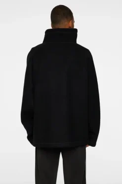 Après Ski<J.Lindeberg Armond Wool Anorak Sweater Black