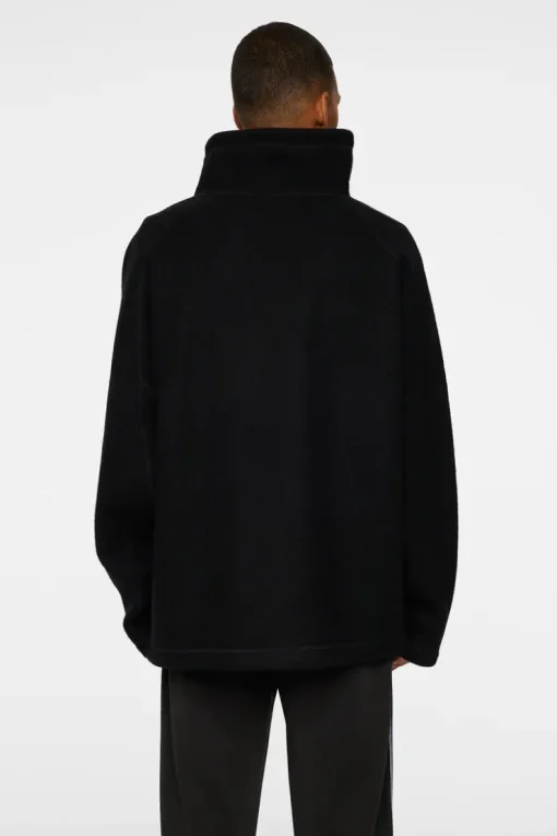Après Ski<J.Lindeberg Armond Wool Anorak Sweater Black