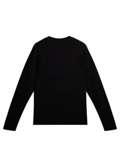 T-shirts|Tops<J.Lindeberg Arnie mock neck LS t-shirt Black
