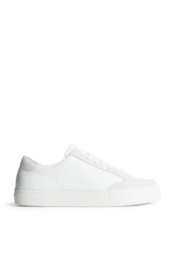 Fashion Shoes|Shoes<J.Lindeberg Art Signature Leather Sneaker White