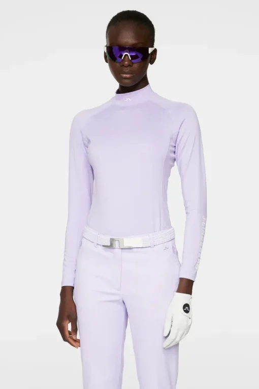 Après Ski<J.Lindeberg Asa Soft Compression Top Lavender
