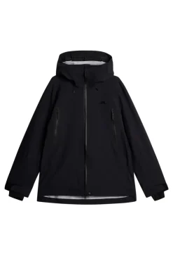 Ski|Outerwear<J.Lindeberg Ascend Shell Jacket Black