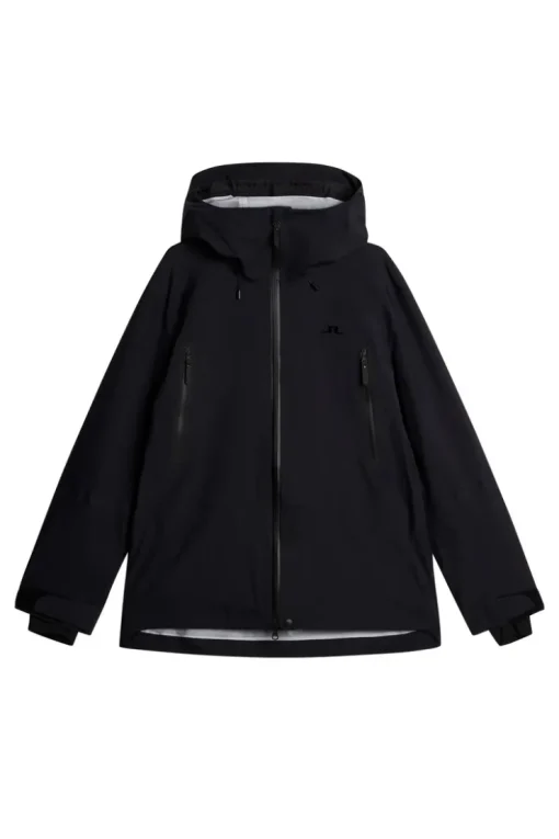 Ski|Outerwear<J.Lindeberg Ascend Shell Jacket Black