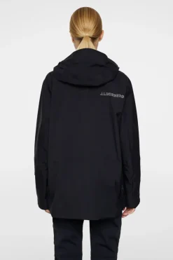 Ski|Outerwear<J.Lindeberg Ascend Shell Jacket Black