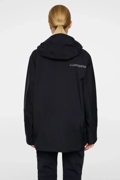 Ski|Outerwear<J.Lindeberg Ascend Shell Jacket Black