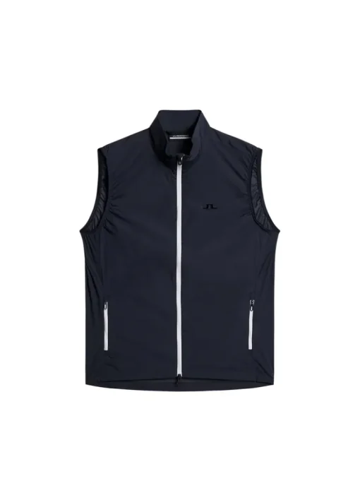 Golf|Vests<J.Lindeberg Ash Light Packable Vest JLNavy