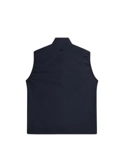 Golf|Vests<J.Lindeberg Ash Light Packable Vest JLNavy
