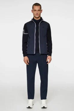 Golf|Vests<J.Lindeberg Ash Light Packable Vest JLNavy
