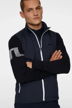 Golf|Vests<J.Lindeberg Ash Light Packable Vest JLNavy