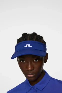 Golf|Golf Caps<J.Lindeberg Attain visor ClematisBlue