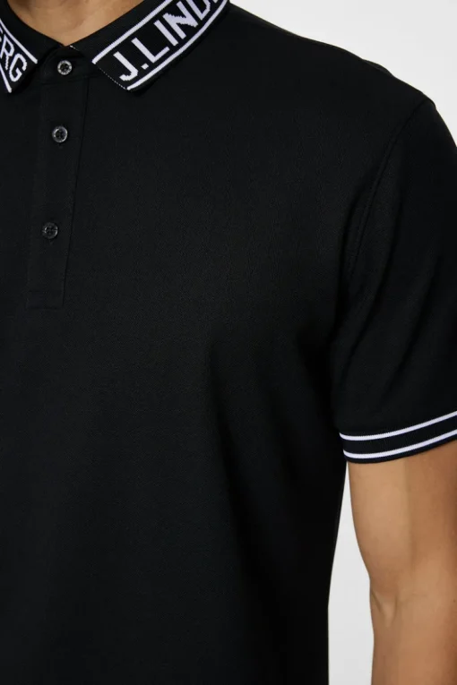 Golf|Polo Shirts<J.Lindeberg Austin Polo Black