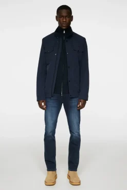 Jackets|Outerwear<J.Lindeberg Bailey Poly Jacket JLNavy