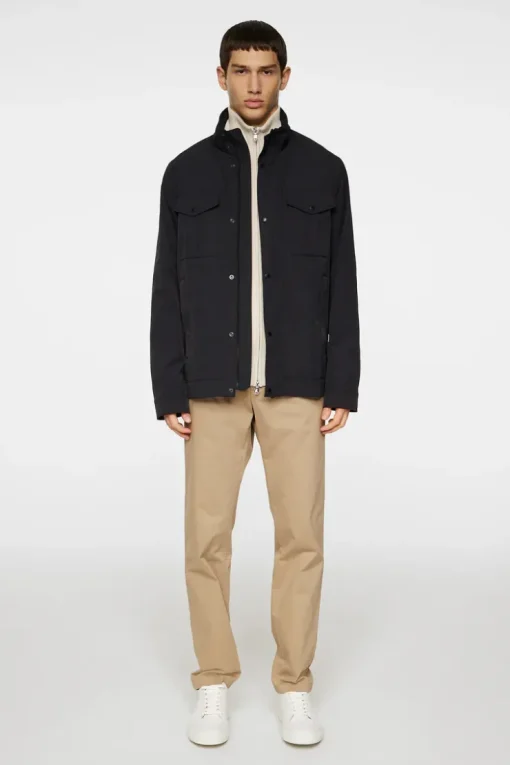 Jackets|Outerwear<J.Lindeberg Bailey Poly Jacket Black