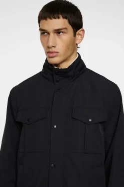Jackets|Outerwear<J.Lindeberg Bailey Poly Jacket Black