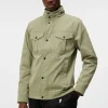 Jackets|Outerwear<J.Lindeberg Bailey Poly Jacket OilGreen