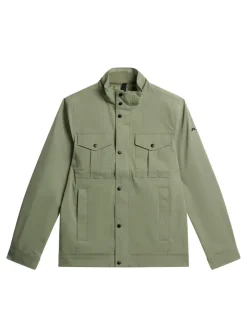 Jackets|Outerwear<J.Lindeberg Bailey Poly Jacket OilGreen