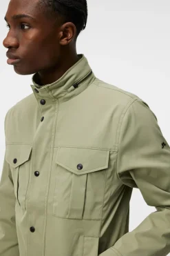 Jackets|Outerwear<J.Lindeberg Bailey Poly Jacket OilGreen