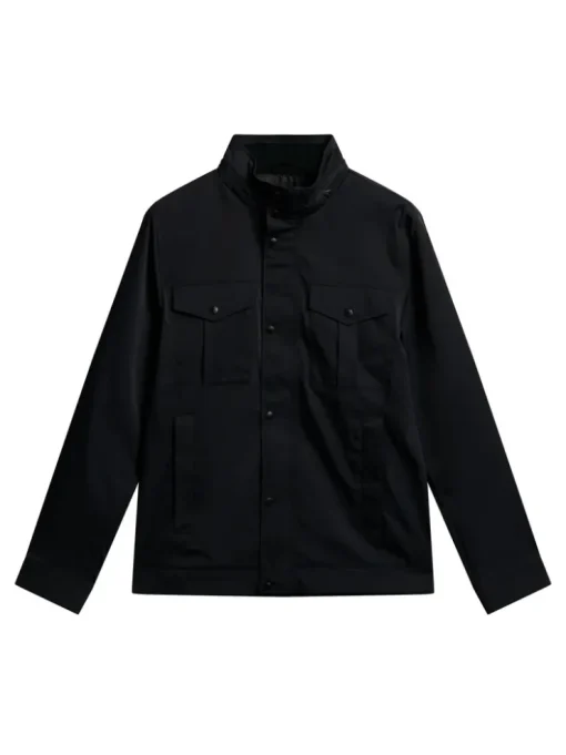 Jackets|Outerwear<J.Lindeberg Bailey Poly Jacket Black