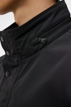 Jackets|Outerwear<J.Lindeberg Bailey Poly Jacket Black