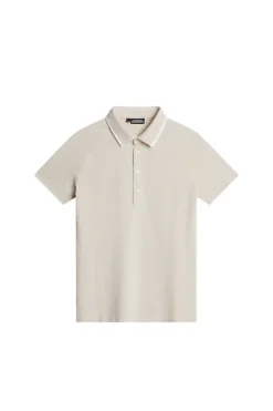 Golf|Tops<J.Lindeberg Baily seamless Polo TourGeoJacquardMoonbeamM