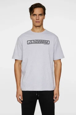 T-shirts|Active<J.Lindeberg Baldwin T-shirt LightGreyMelange