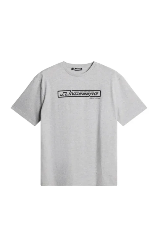 T-shirts|Active<J.Lindeberg Baldwin T-shirt LightGreyMelange